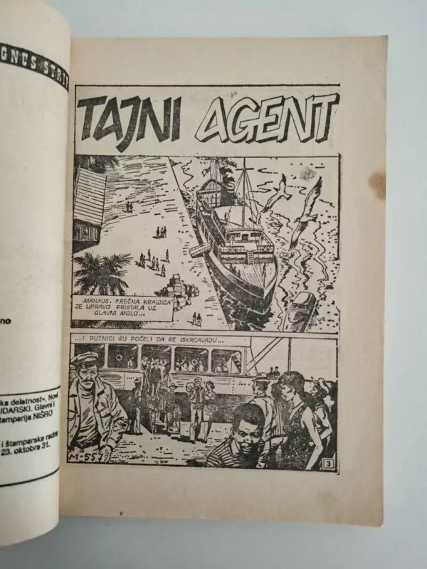 Mister NO - LMS br. 557 Tajni agent