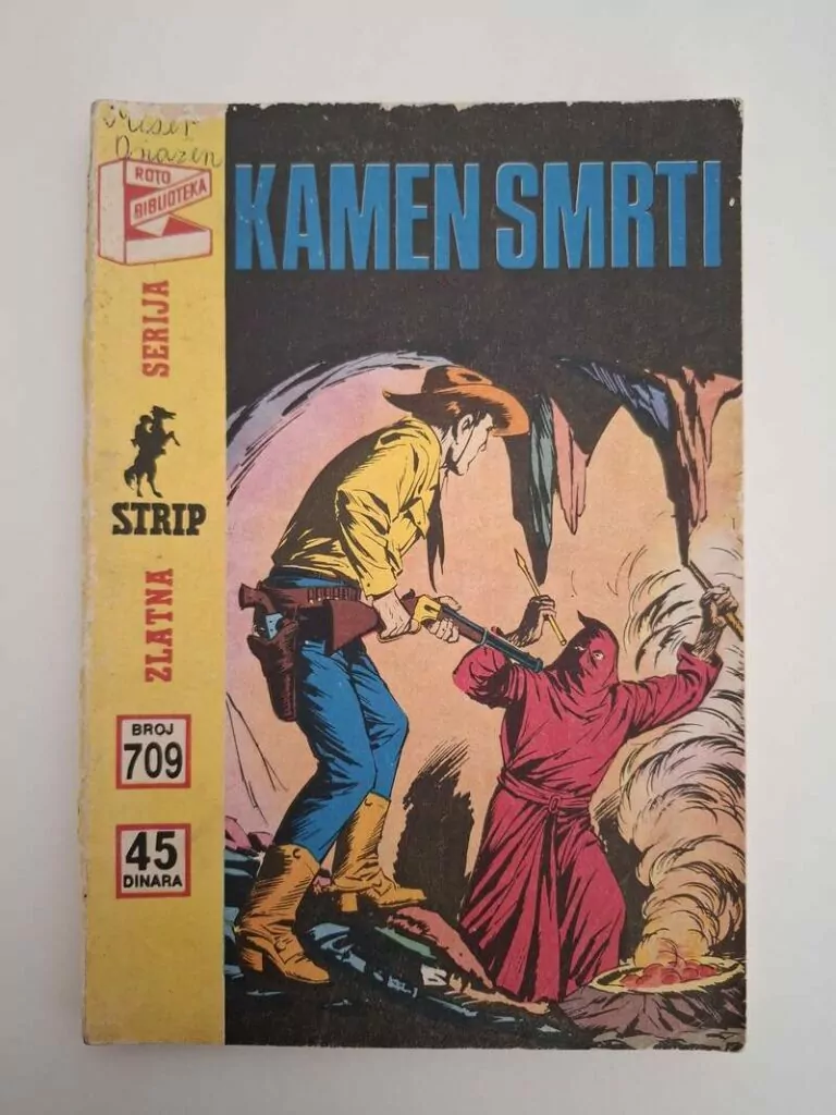 Tex ZS 709 - Kamen smrti (Dnevnik)