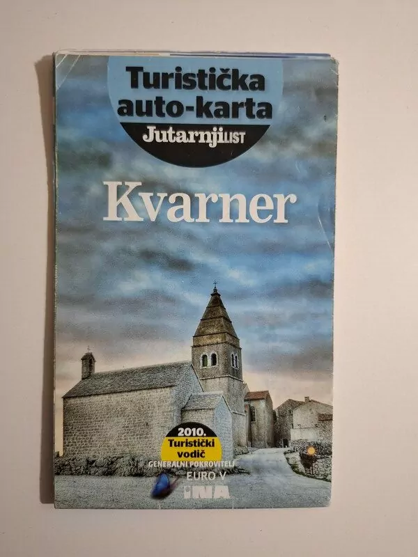 Kvarner - turistička auto-karta