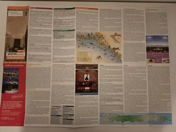 Dubrovnik in your pocket - mini guide, vodič / brošura - Slika 2