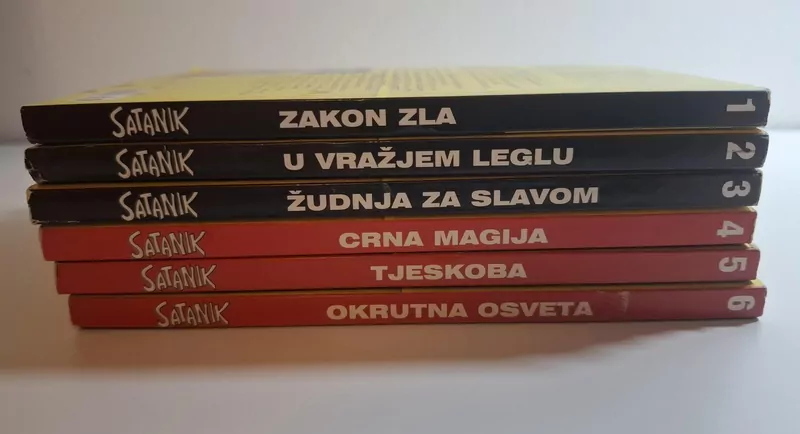 Satanik komplet 1-6 Bookglobe - Slika 2