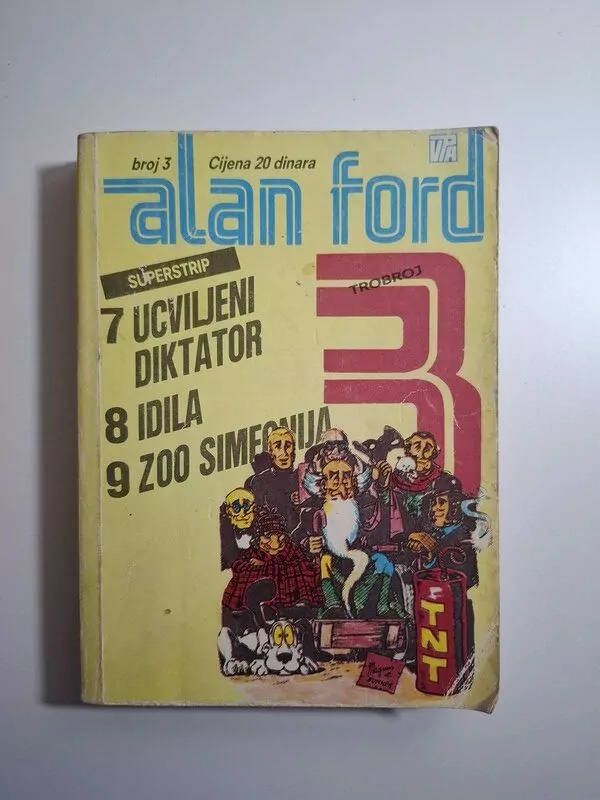 Alan Ford Superstrip trobroj br. 3
