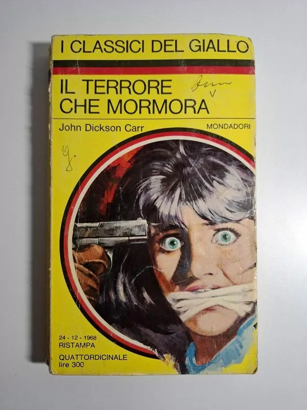 Il terrore che mormora - John Dickson Carr (I classici del Giallo) krimić