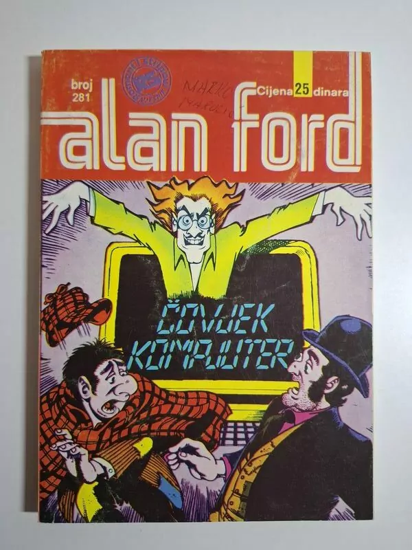 Čovjek kompjuter Alan Ford Superstrip 281