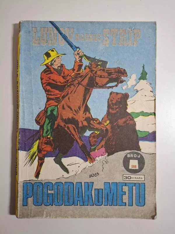 Ken Parker LMS 588 - Pogodak u metu