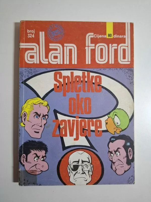 Alan Ford 324 Spletke oko zavjere - Superstrip