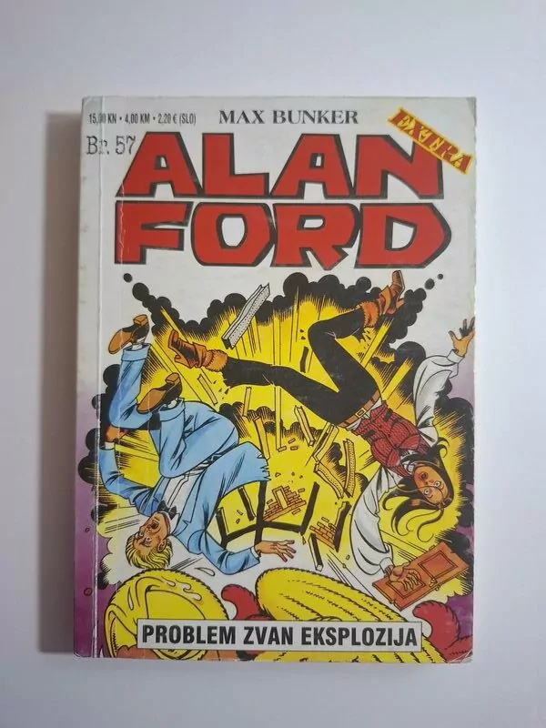 Alan Ford - Problem zvan eksplozija Strip-Agent Extra 57