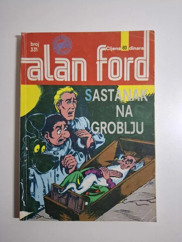 Alan Ford Superstrip 331 - Sastanak na groblju (Vjesnik)