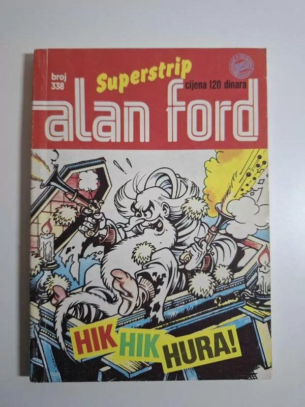 Alan Ford Superstrip 338 - Hik hik hura! (Vjesnik) stanje vrlo dobro