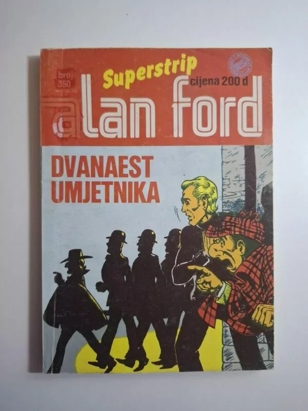Alan Ford Superstrip br. 350 Dvanaest umjetnika