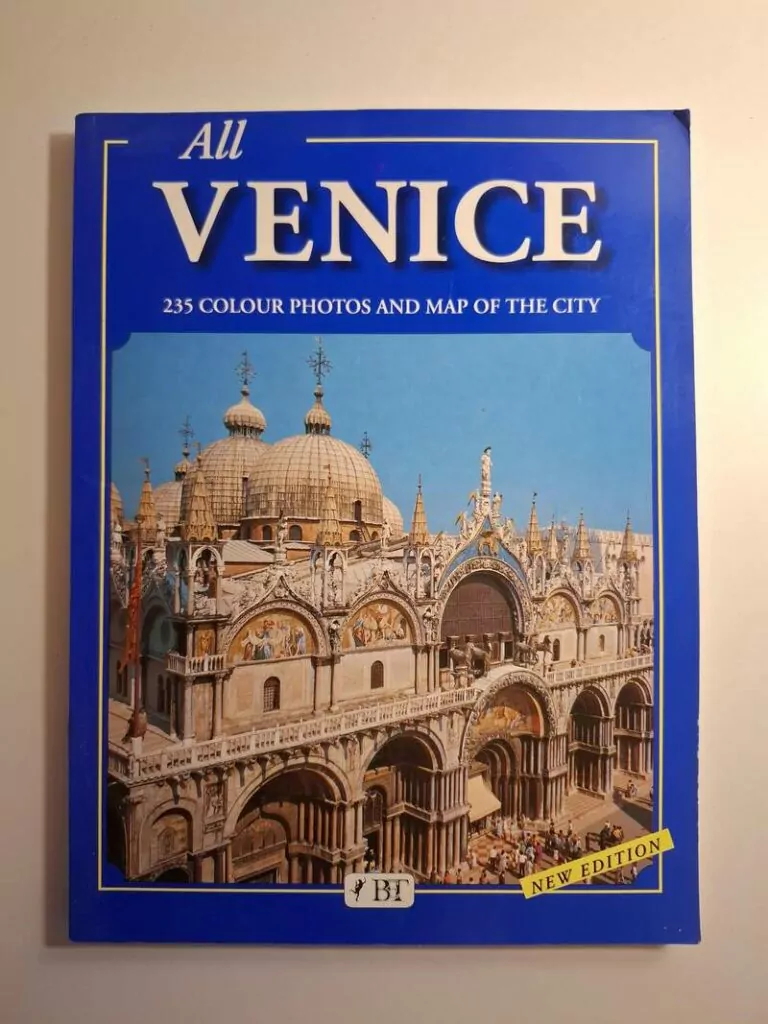 All Venice 235 Colour Photos and Map of the City (vodič Venecija)
