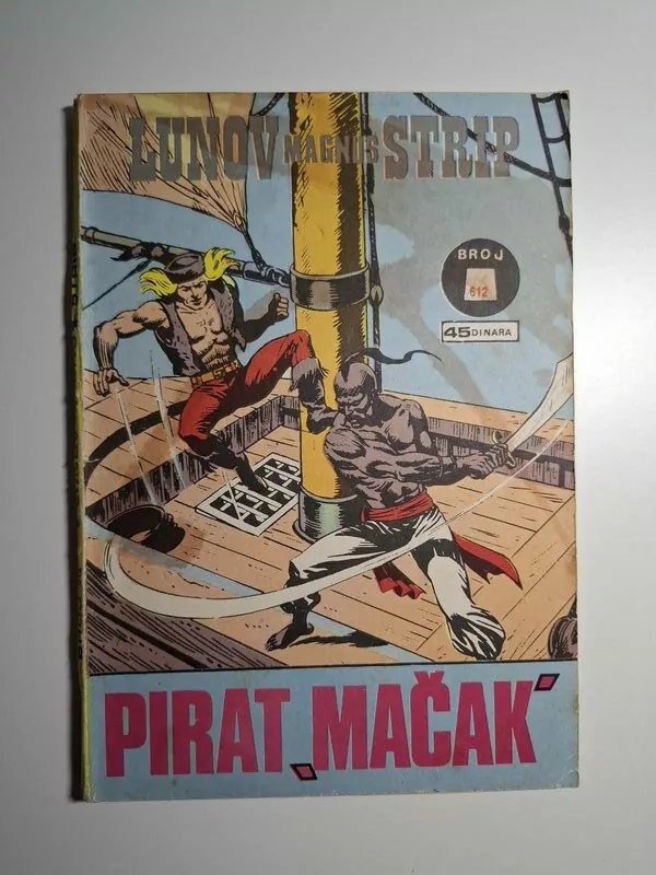 Blek LMS 612 - Pirat Mačak (Dnevnik)