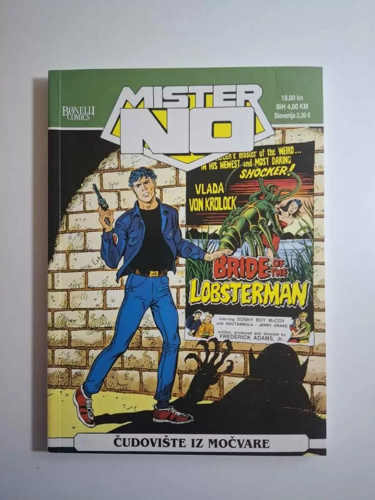 Čudovište iz močvare Mister No 51 Strip-agent