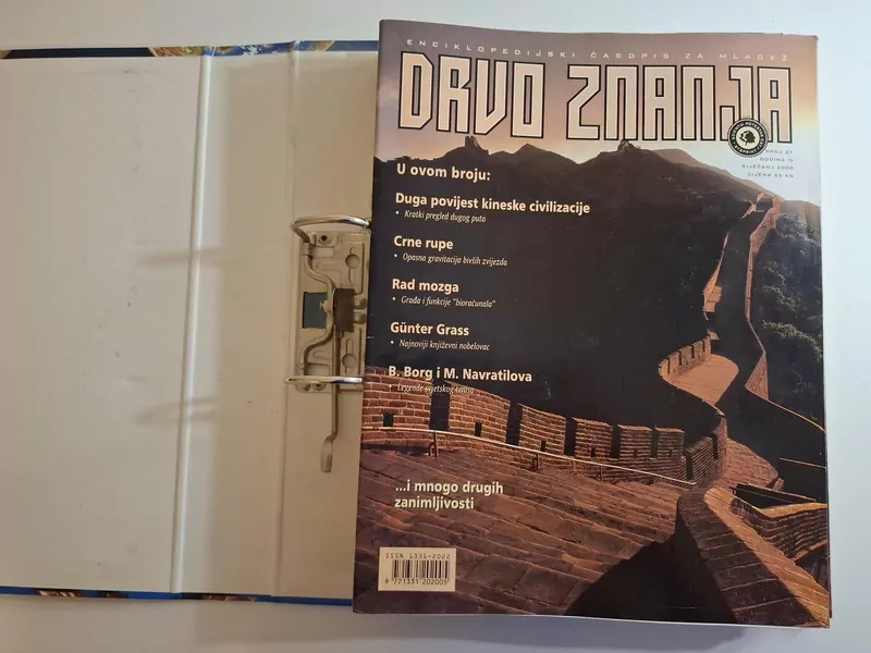 Drvo znanja - časopis za mlade lot 2000 - 9 brojeva
