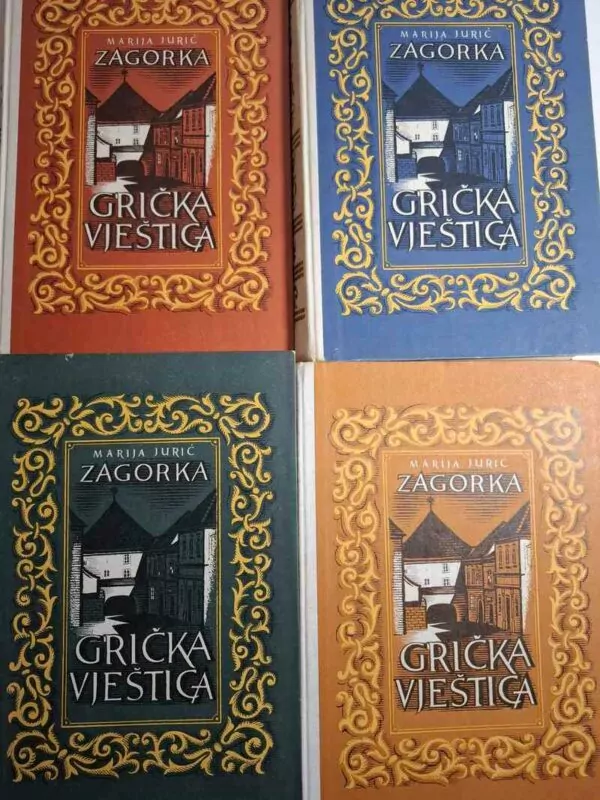 Grička vještica 1-4 komplet - Marija Jurić Zagorka 1963 Stvarnost Zagreb - Slika 2