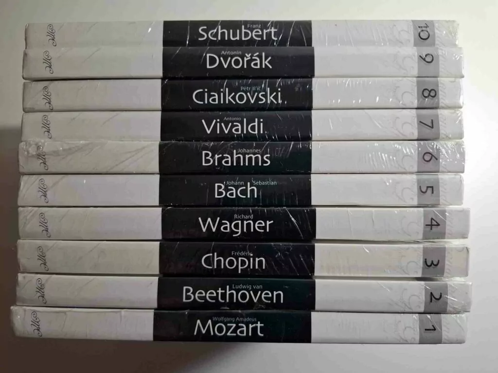 I Grandi della Musica Classica KOMPLET 1-10 s cd-ovima (život i djela - velikani klasične glazbe)