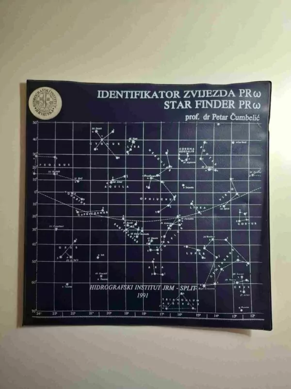 Identifikator zvijezda - Petar Čumbelić (Star finder) 1991 Hidrografski institut JRM Split