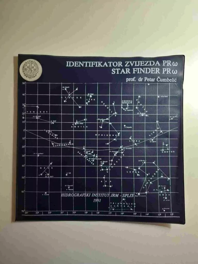 Identifikator zvijezda - Petar Čumbelić (Star finder) 1991 Hidrografski institut JRM Split