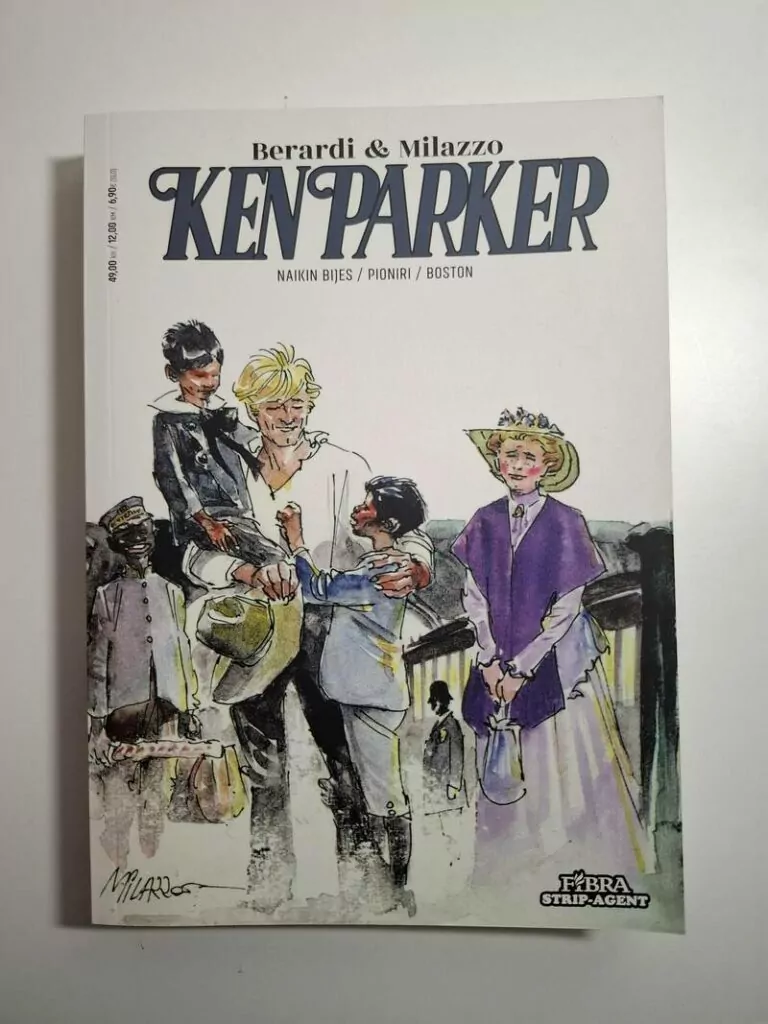 Ken Parker 18 Naikin bijes Pioniri Boston (Fibra, Strip-agent)