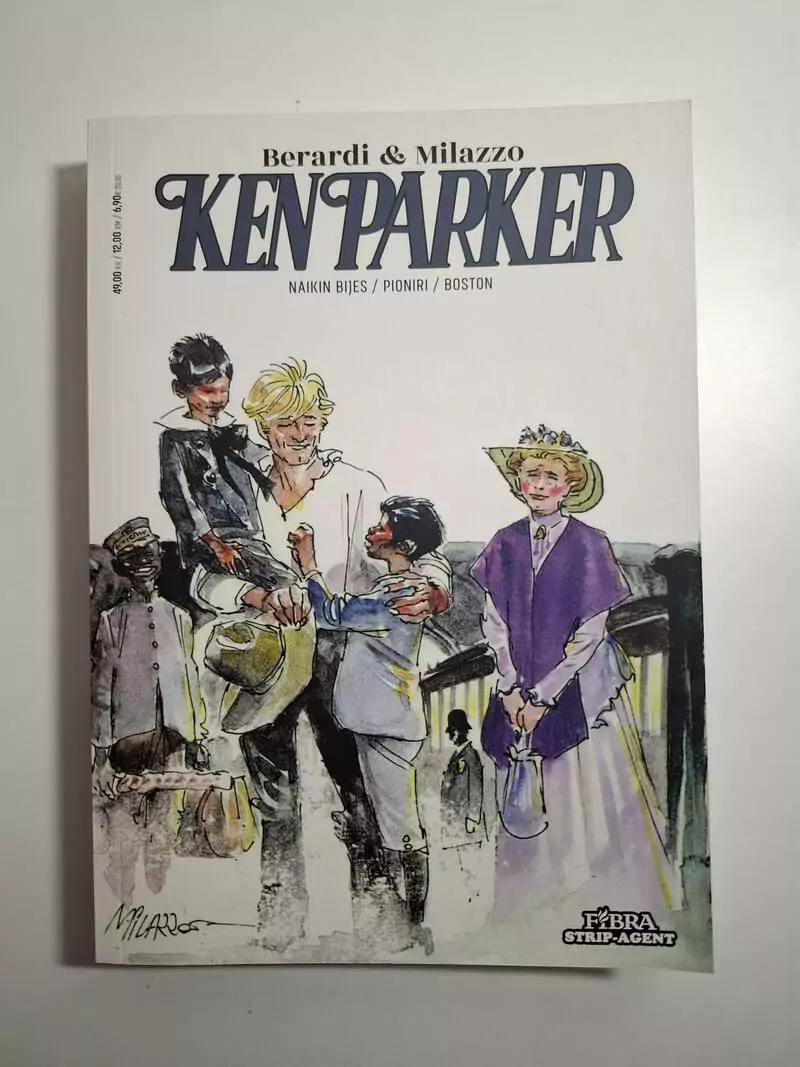 Ken Parker 18 Naikin bijes Pioniri Boston (Fibra, Strip-agent)