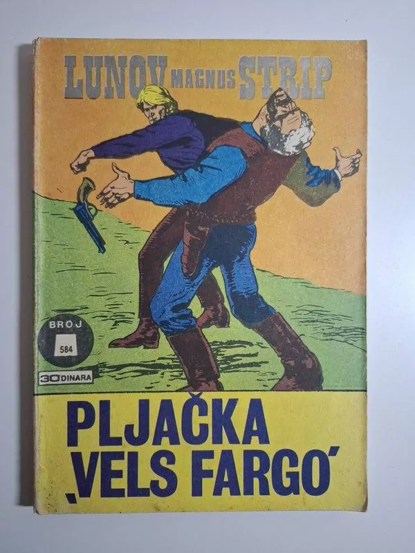 Ken Parker LMS 584 - Pljačka VELS FARGO (Dnevnik)