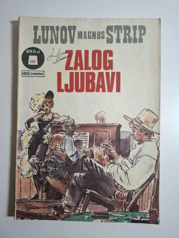 Ken Parker - Zalog ljubavi KP LMS 593