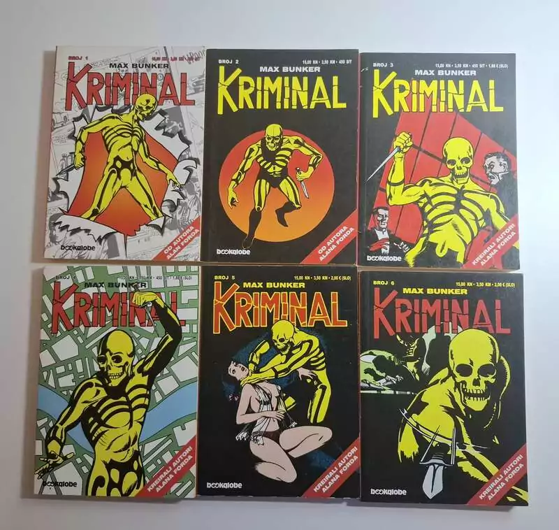Kriminal komplet 1-6 Bookglobe