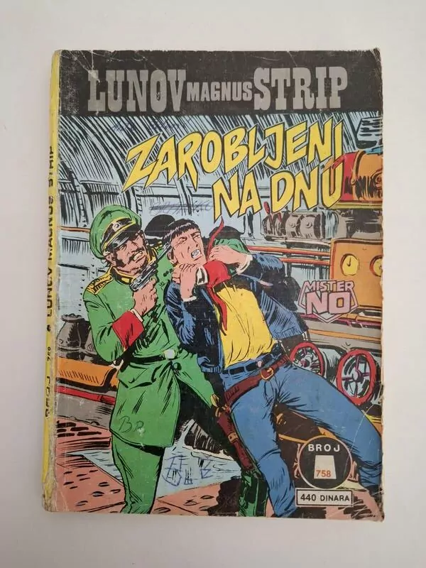 Mister No LMS 758 - Zarobljeni na dnu (Dnevnik)