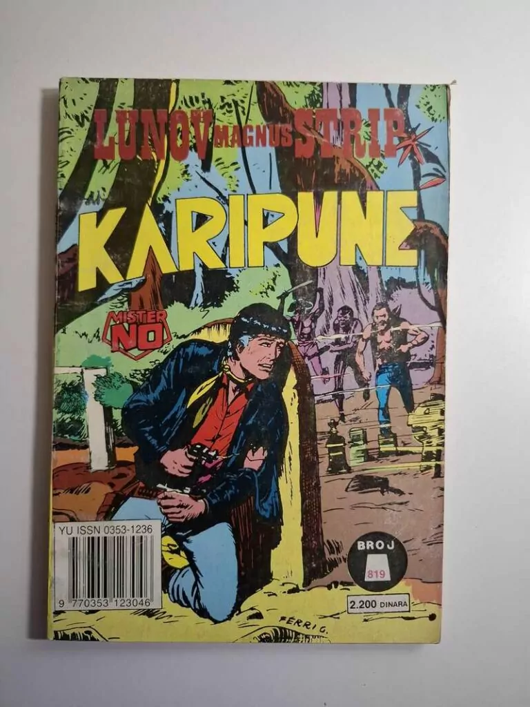 Mister No LMS 819 - Karipune (Dnevnik)