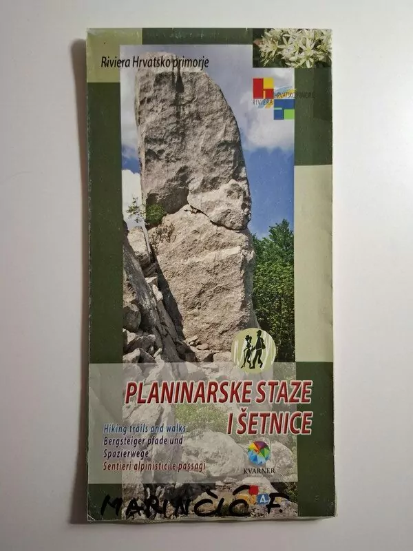 Planinarske staze i šetnice - riviera Hrvatsko primorje