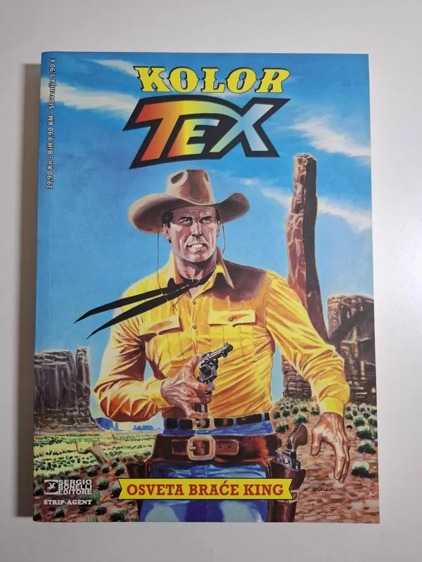 Tex kolor 1 - Osveta braće King (Strip Agent)