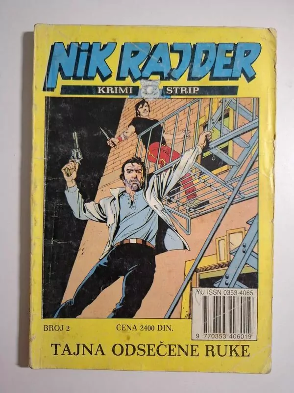 Nik Rajder (Nick Rider) 2 - Tajna odsečene ruke , Dnevnik Novi Sad
