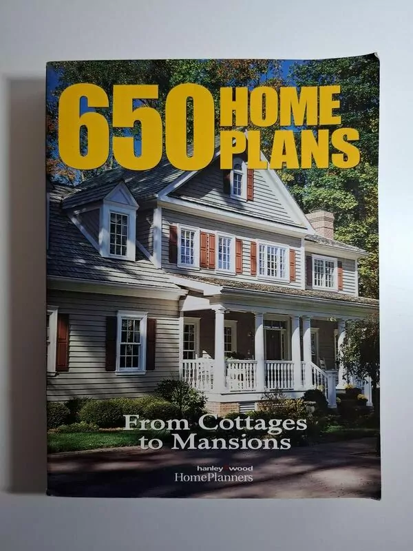 650 Home Plans From Cottages to Mansions (vrlo masivna knjiga, arhitektura i gradnja kuća)