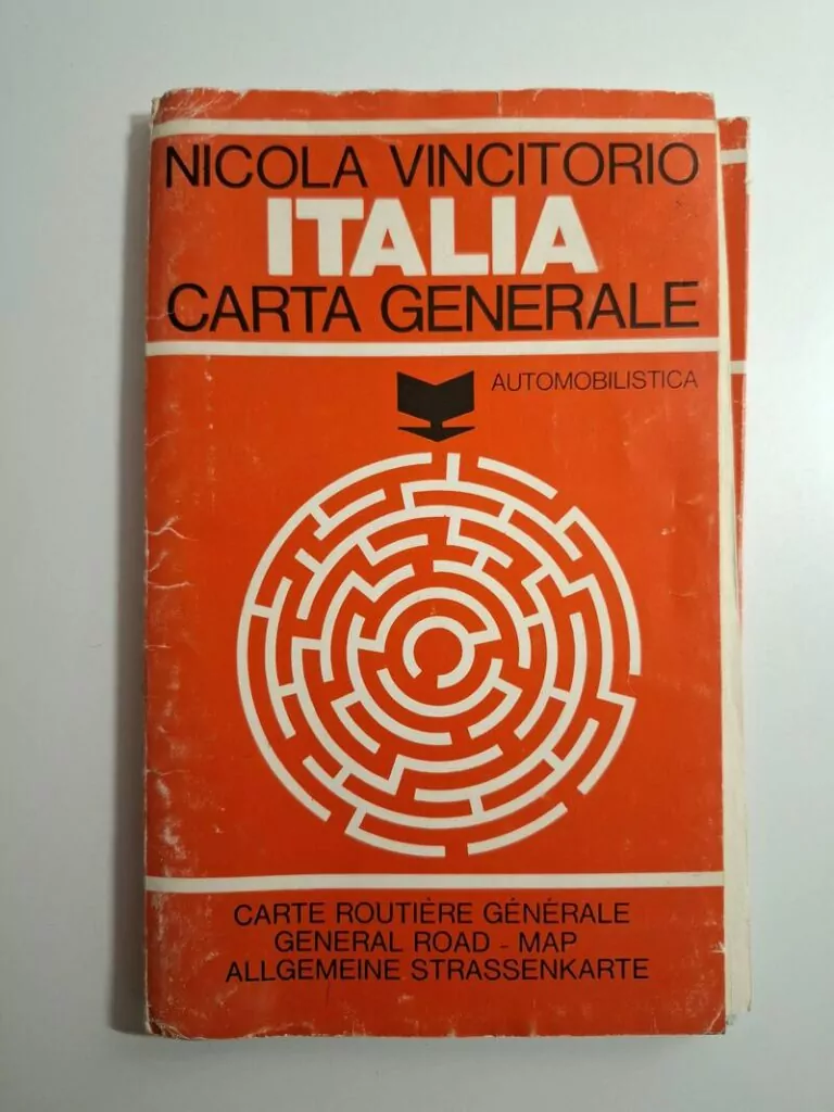 Auto-karta Italija - Nicola Vincitorio Italia carta generale automobilistica