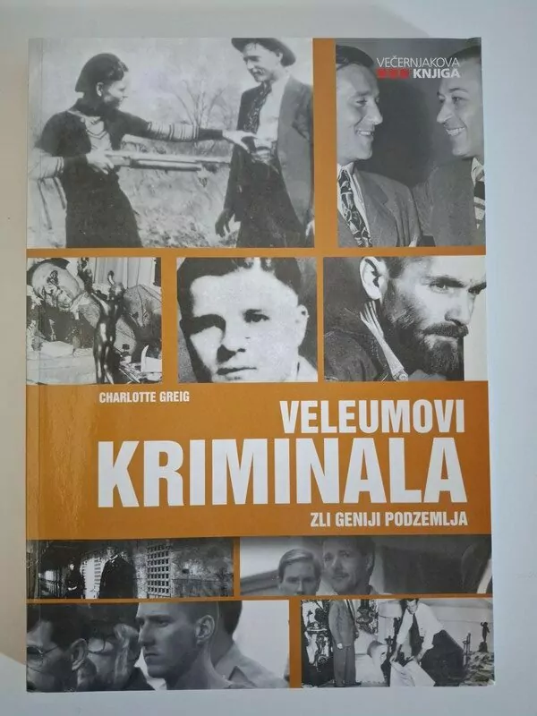 Charlotte Greig - Veleumovi kriminala - zli geniji podzemlja