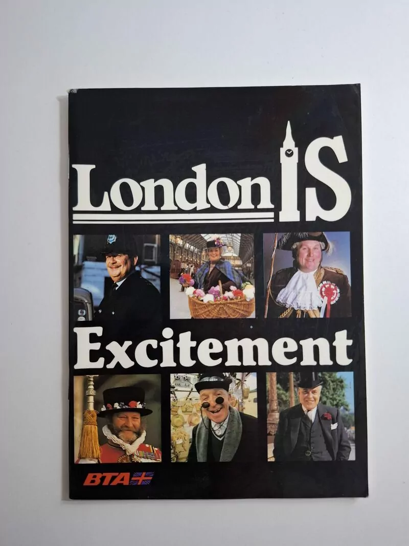 London is excitement - turistička brošura
