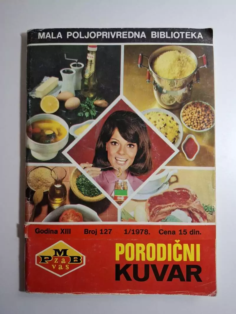 Mala poljoprivredna biblioteka br. 127- Porodični kuvar (recepti i kuhanje)