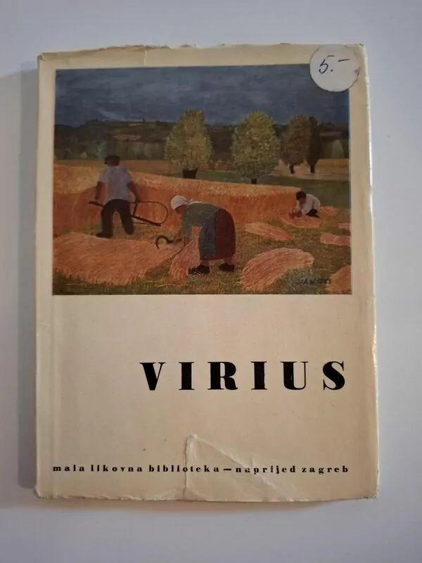 Mirko Virius - Mala likovna biblioteka , Naprijed Zagreb (hrvatska naiva)