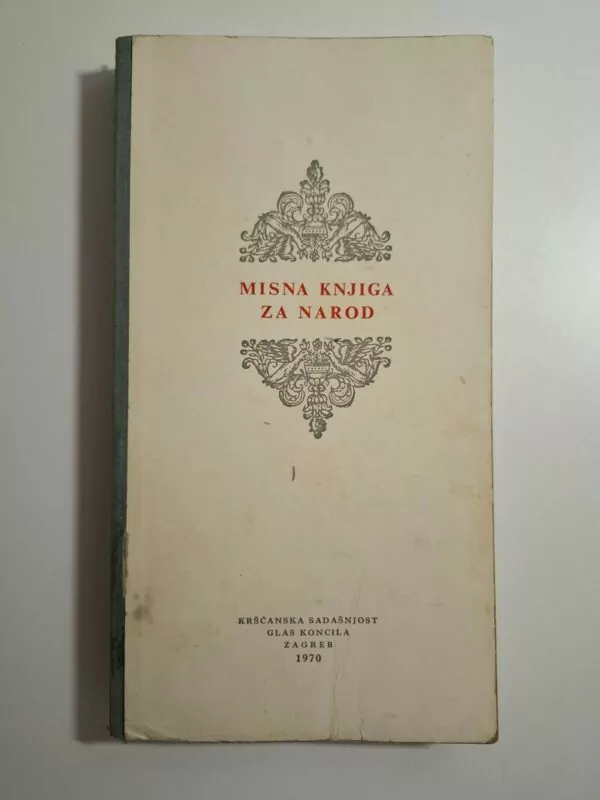 Misna knjiga za narod – Godina B (1970) Kršćanska sadašnjost