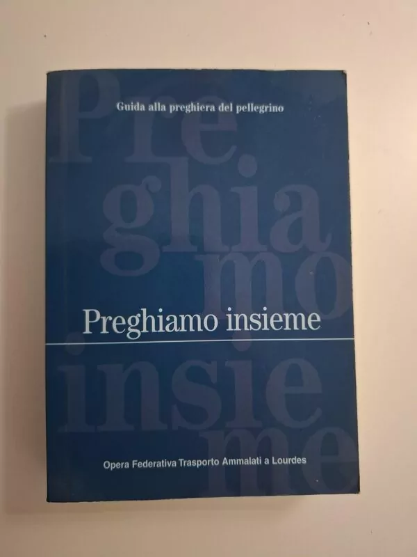 Preghiamo insieme - guide alla pregheria del pellegrino (Lourdes) vodič za hodočasničku molitvu