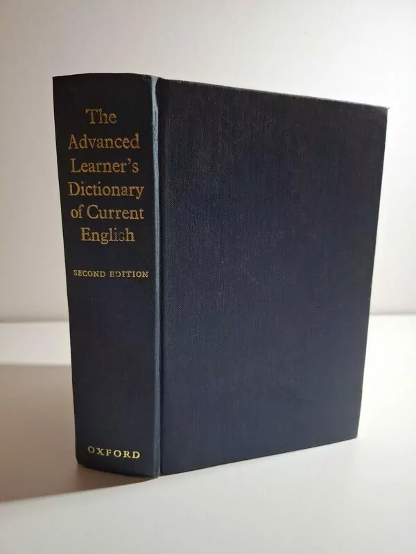 The advanced Learner's dictionary of current English - Oxford University edition