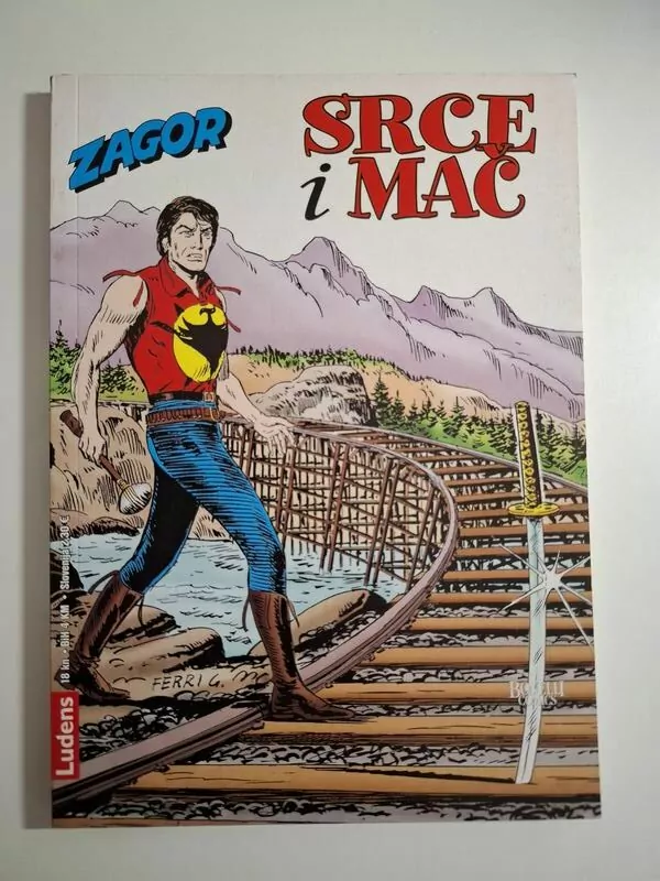 Zagor 169 - Srce i mač (Ludens)