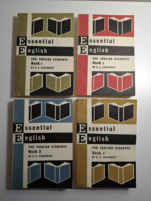 Essential English for foreign students (1.- 4. komplet knjiga) - C.E. Eckersley
