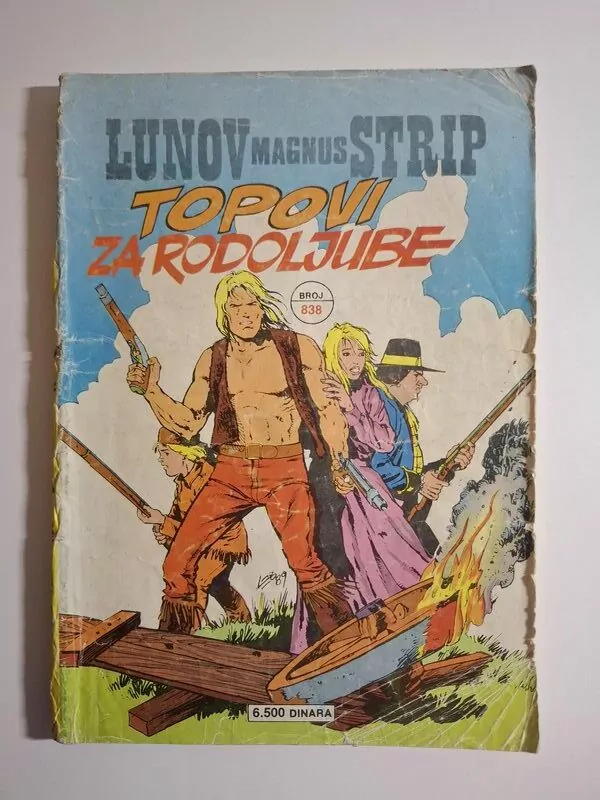 Lms 838 - Veliki Blek , Topovi za rodoljube