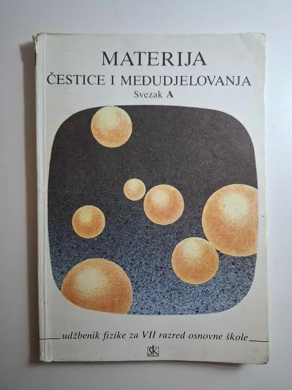 Materija - čestice i muđudjelovanja (fizika) Branka Mikuličić