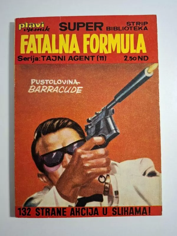 Plavi vjesnik SSB 32 - Barracuda Tajni Agent (11) - Fatalna formula , Super strip biblioteka