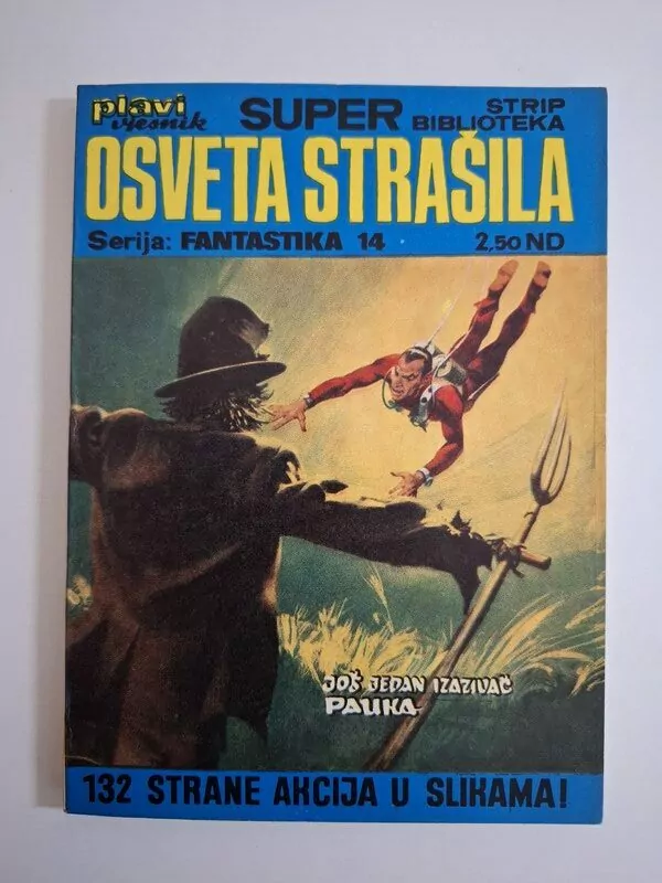 Plavi vjesnik SSB 40 Fantastika 14 - Pauk Osveta strašila (Super Strip Biblioteka)
