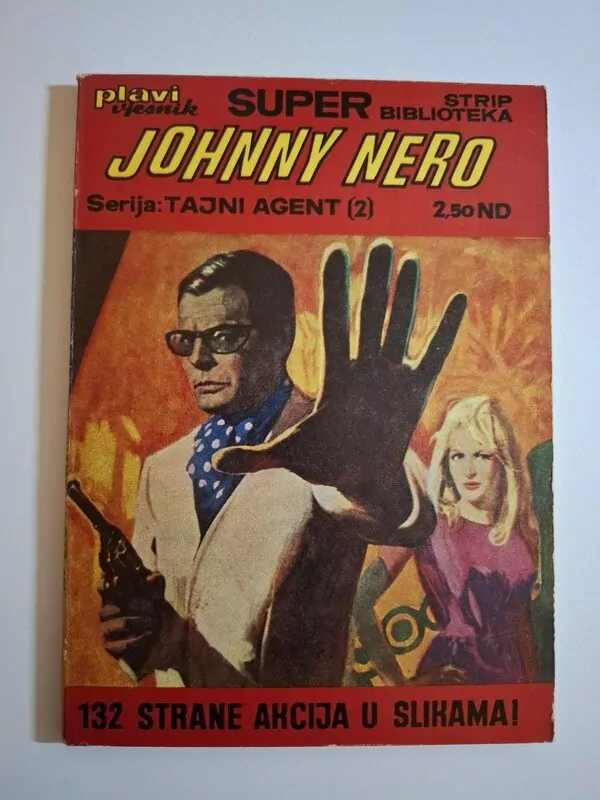 Plavi vjesnik SSB 5 Johnny Nero Tajni Agent 2 - Super Strip Biblioteka