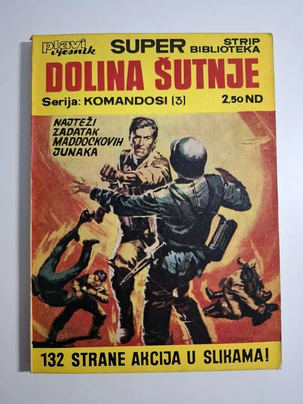 Plavi vjesnik SSB 9 Komandosi 3 - Maddock Dolina šutnje (Super Strip Biblioteka)