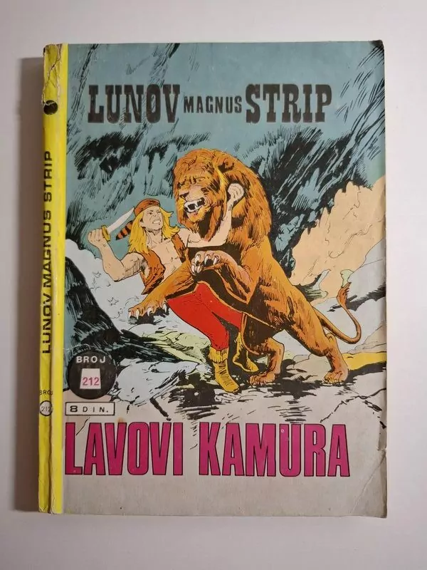 Veliki Blek LMS 212 Lavovi Kamura (Lunov Magnus Strip)